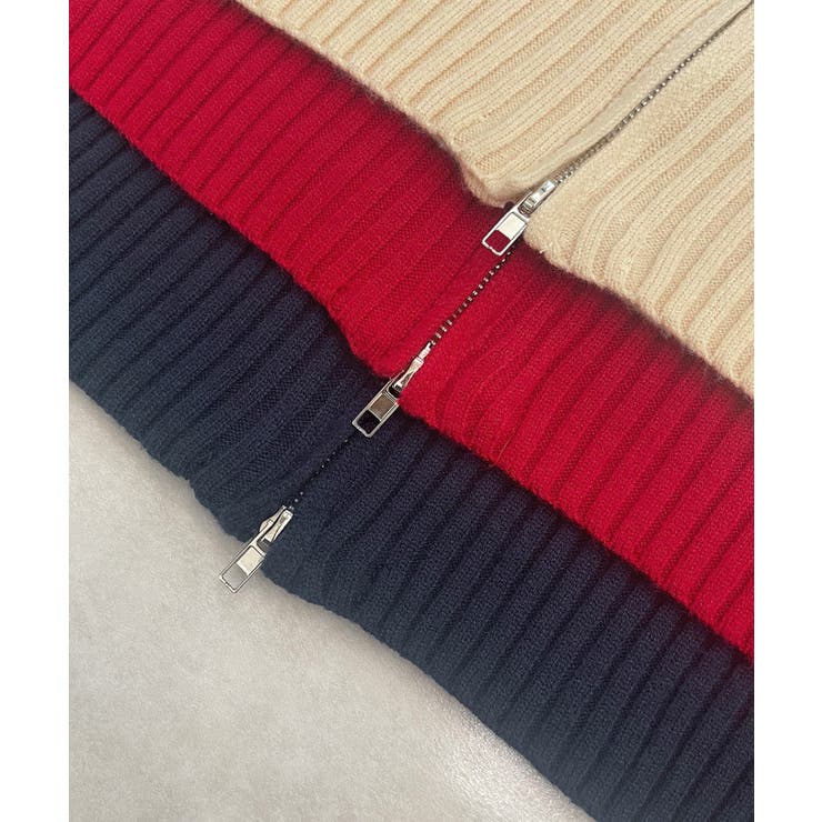 《ABYS》ラフに羽織れてこなれる。zip付ニットカーディガン | futier land | 詳細画像29 