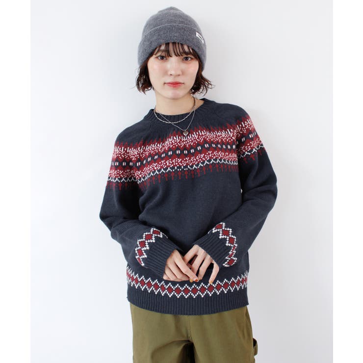 《ABYS》季節感たっぷりの定番ニット。ノルディック柄ニットプルオーバー | futier land | 詳細画像20 