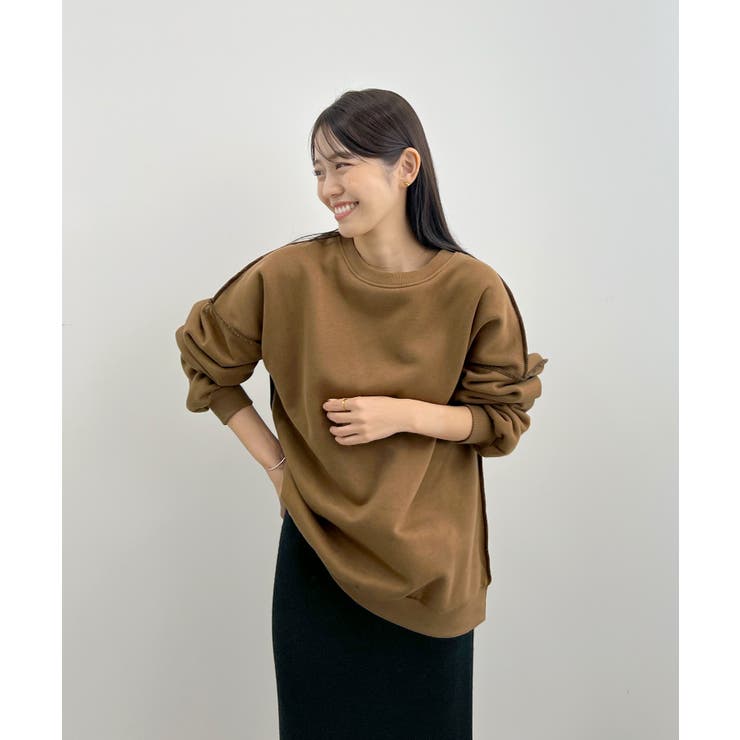 オトナ配色カラー。リンキングスウェットプルオーバー | futier land | 詳細画像42 