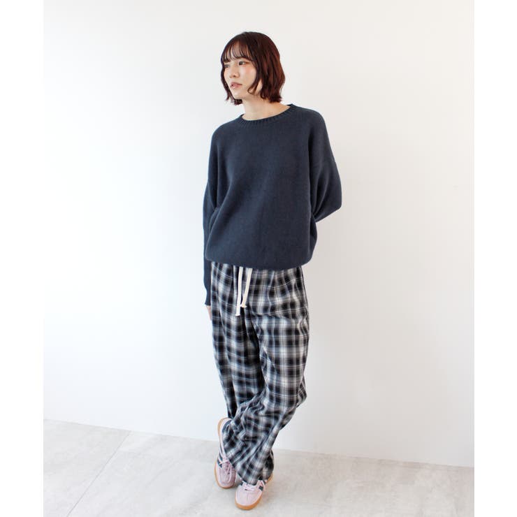 《ABYS》後ろ姿も可愛く決まる。バックロゴニットトップス | futier land | 詳細画像23 