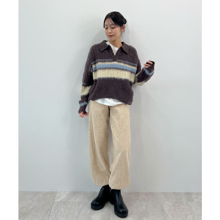 ラフに決まる。裾ドロストカーブスウェットパンツ | futier land | 詳細画像31 