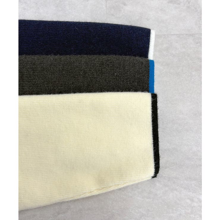 大人上品な配色。襟付きニットアウター | futier land | 詳細画像27 