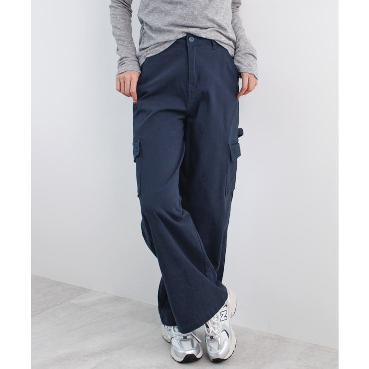 《ABYS》ゆるっとキマる、主役ボトム。ワイドカーゴパンツ | futier land | 詳細画像10 