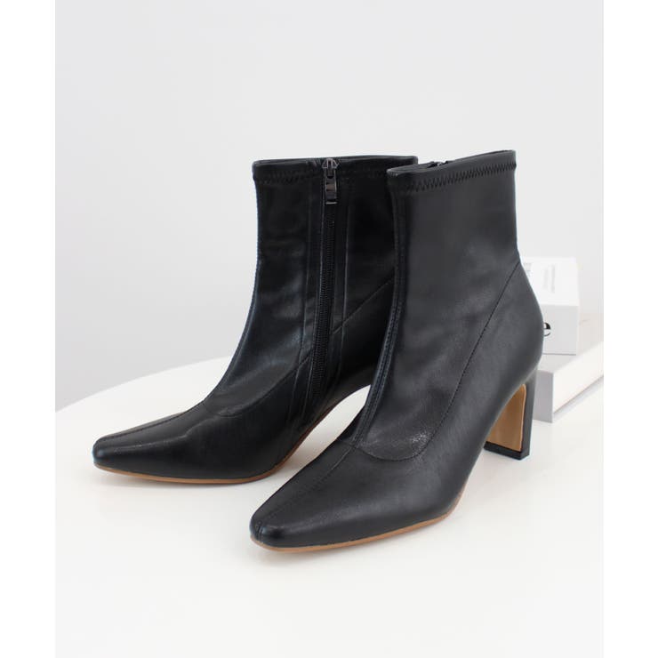 美脚も叶える大人のスタイルアップ。エッジフィットショートブーツ | futier land | 詳細画像66 