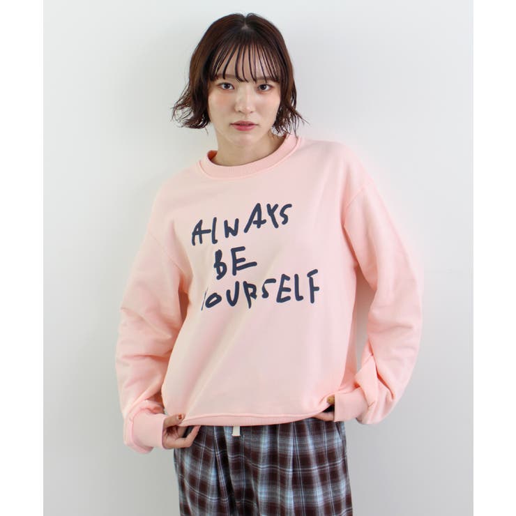 《ABYS》カジュアルに映える。配色ロゴプリント裏毛スウエット | futier land | 詳細画像18 