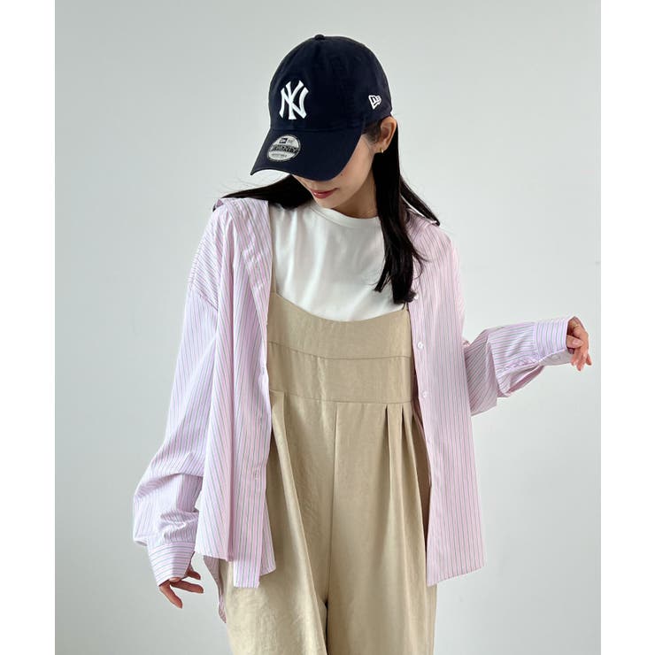 ふんわり起毛で包み込む。ピーチ起毛タックサロペット | futier land | 詳細画像20 