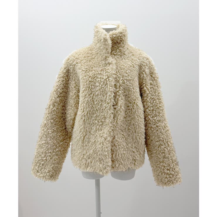 もこもこプードルファー。2wayカラープードルジャケット | futier land | 詳細画像39 