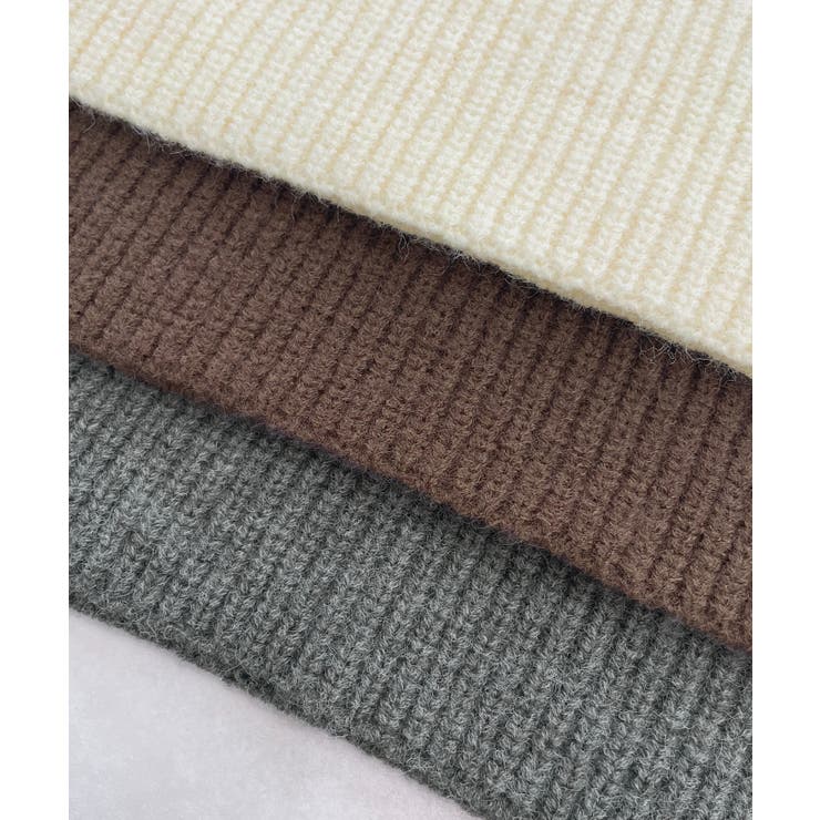 《ABYS》アルパカタッチ襟付きキーネックプルオーバー | futier land | 詳細画像48 