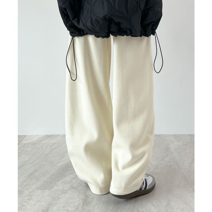 ラフに決まる。裾ドロストカーブスウェットパンツ | futier land | 詳細画像26 