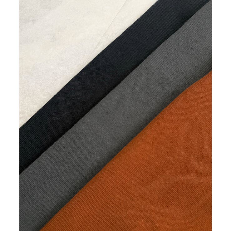 暖かい裾調整可能な2WAY。リラックスドロストニットパンツ | futier land | 詳細画像31 