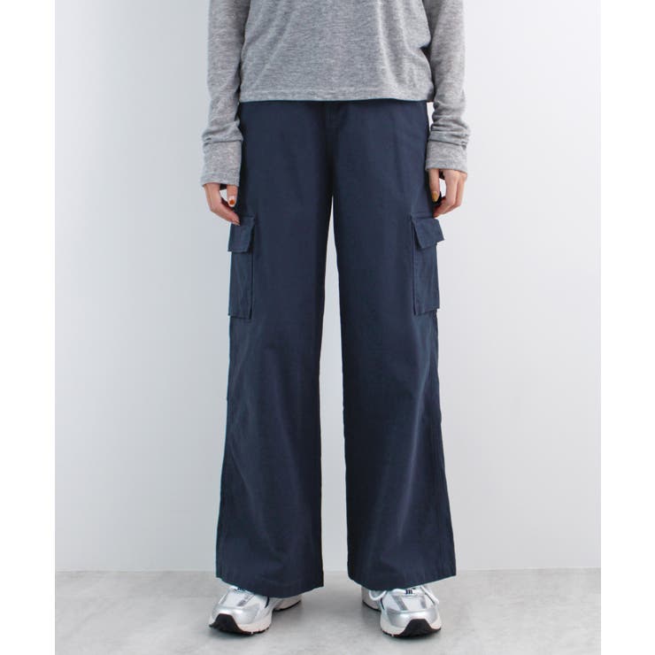 《ABYS》ゆるっとキマる、主役ボトム。ワイドカーゴパンツ | futier land | 詳細画像15 