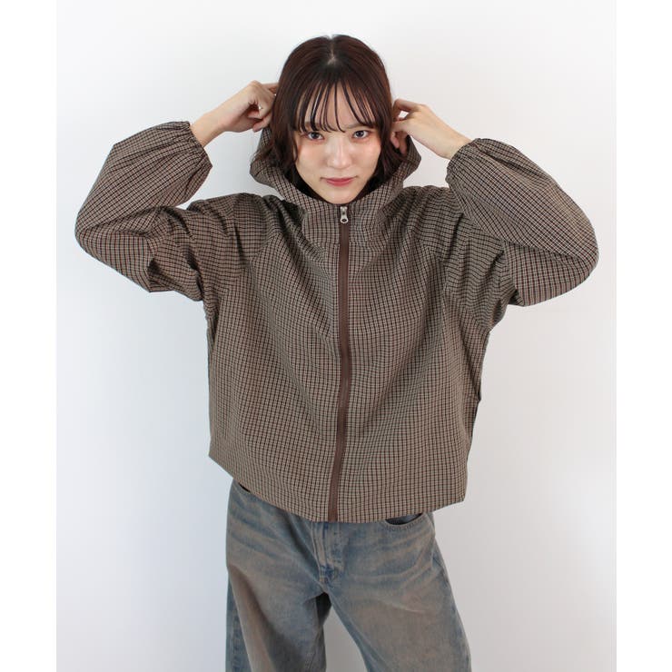 《ABYS》ストリートに映える。チェックジップパーカー/フーディ | futier land | 詳細画像19 