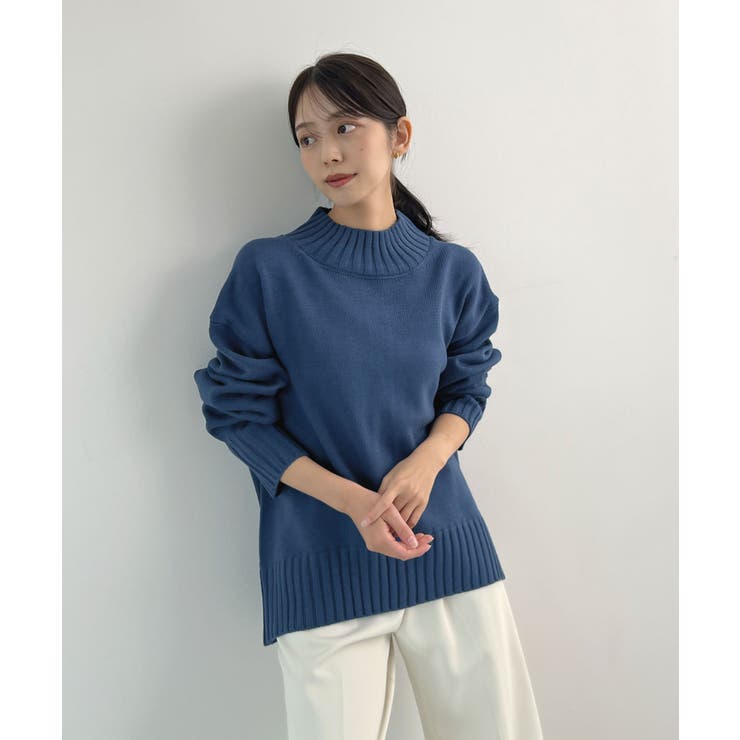 バックスリットオーバーニット | futier land | 詳細画像35 