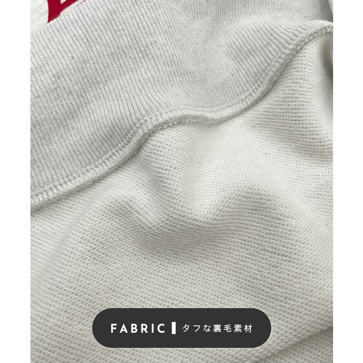 《ABYS》カジュアルに映える。配色ロゴプリント裏毛スウエット | futier land | 詳細画像5 