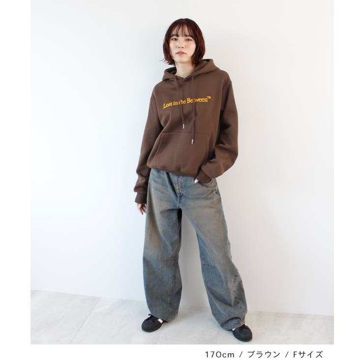 《ABYS》裏起毛であったか。ロゴ刺繡パーカー/フーディ | futier land | 詳細画像6 