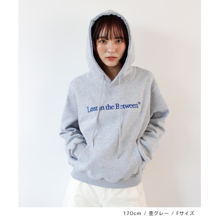 《ABYS》裏起毛であったか。ロゴ刺繡パーカー/フーディ | futier land | 詳細画像8 