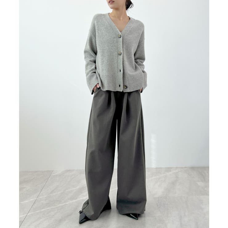 ラフだけど上品。タックスウェットパンツ | futier land | 詳細画像20 