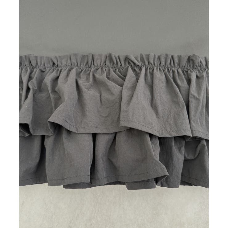 動きに華やぎを添える。ティアードフリルヘムスカート | futier land | 詳細画像38 