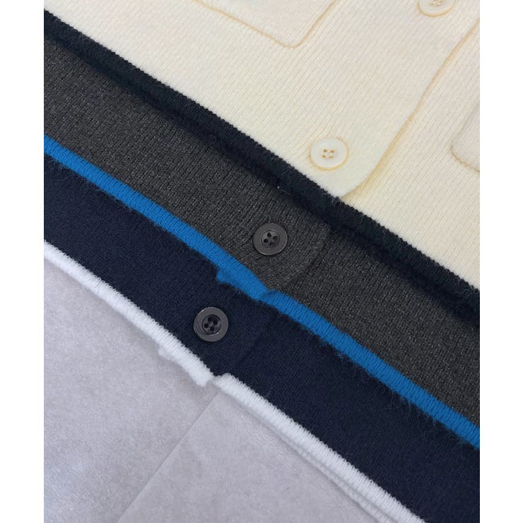 大人上品な配色。襟付きニットアウター | futier land | 詳細画像28 