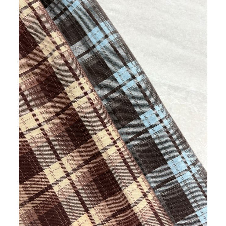 秋ムード高まる。チェックキャミOP | futier land | 詳細画像27 