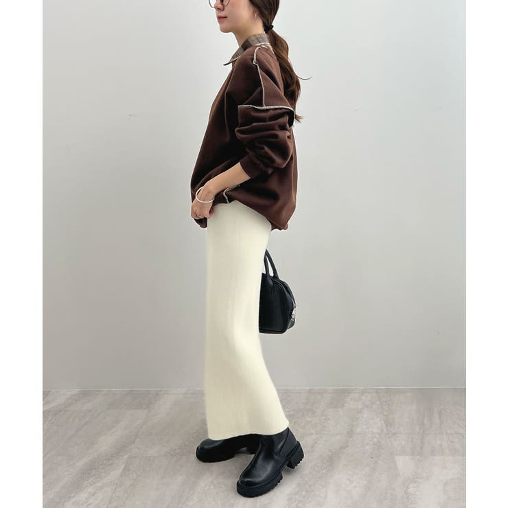 オトナ配色カラー。リンキングスウェットプルオーバー | futier land | 詳細画像22 