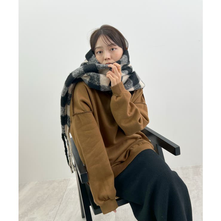 オトナ配色カラー。リンキングスウェットプルオーバー | futier land | 詳細画像49 