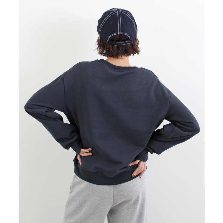 《ABYS》カジュアルに映える。配色ロゴプリント裏毛スウエット | futier land | 詳細画像31 