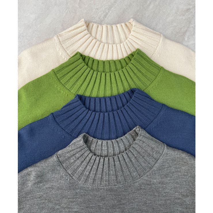 バックスリットオーバーニット | futier land | 詳細画像37 