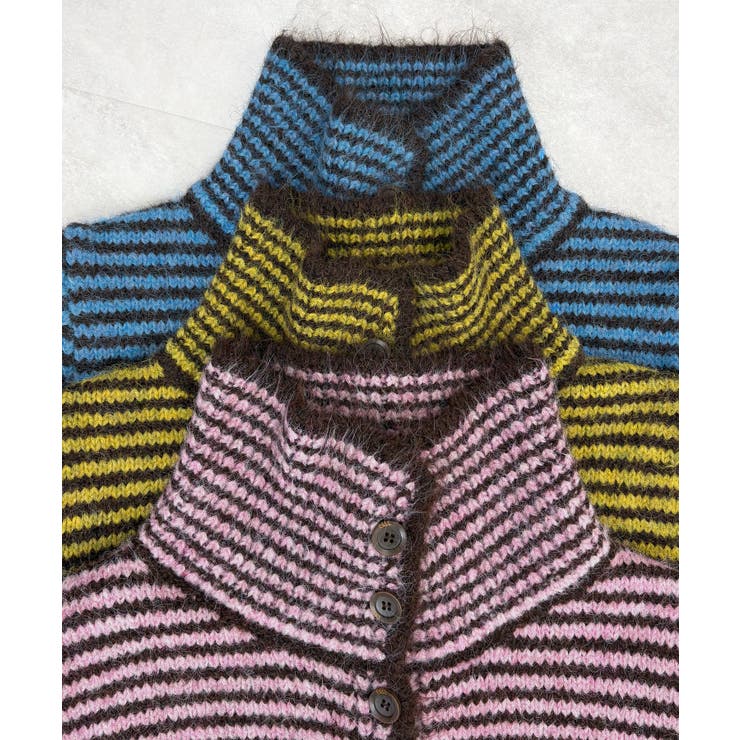 《ABYS》着こなし自在！配色ボーダーニットトップス | futier land | 詳細画像29 