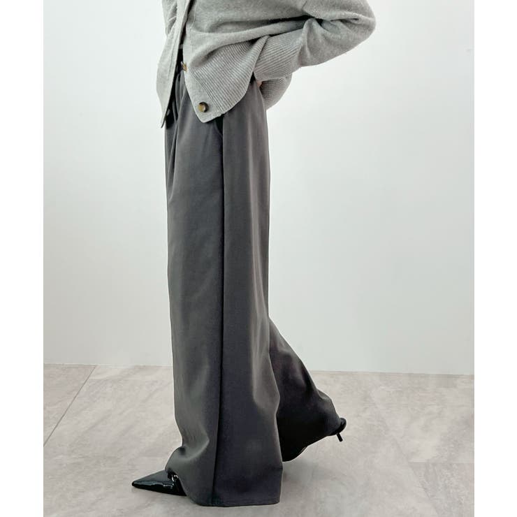 ラフだけど上品。タックスウェットパンツ | futier land | 詳細画像19 