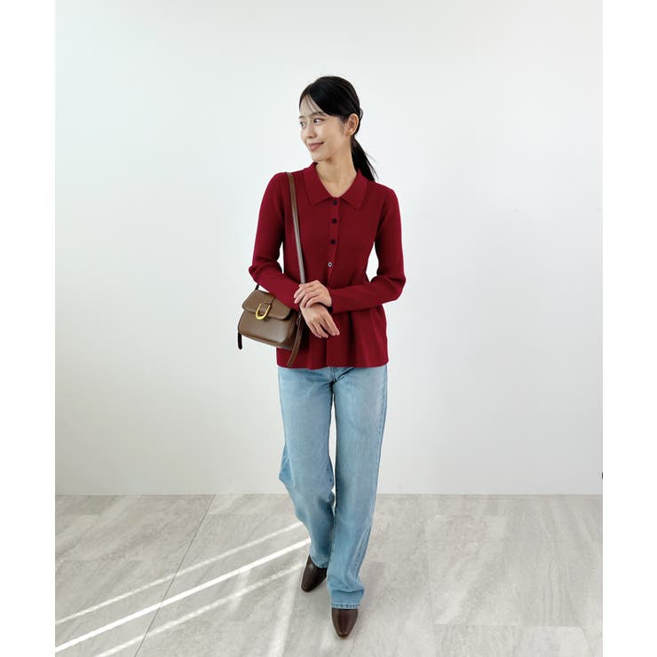 春新色追加！上品な大人へ。ペプラムリブニット | futier land | 詳細画像45 