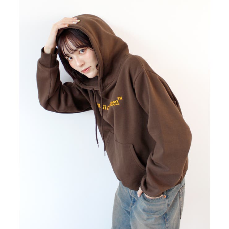 《ABYS》裏起毛であったか。ロゴ刺繡パーカー/フーディ | futier land | 詳細画像12 