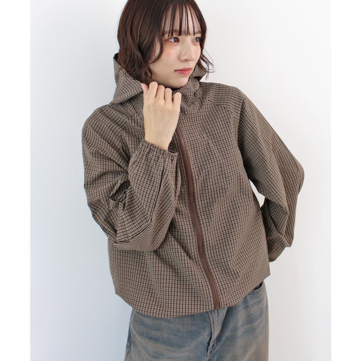 《ABYS》ストリートに映える。チェックジップパーカー/フーディ | futier land | 詳細画像17 