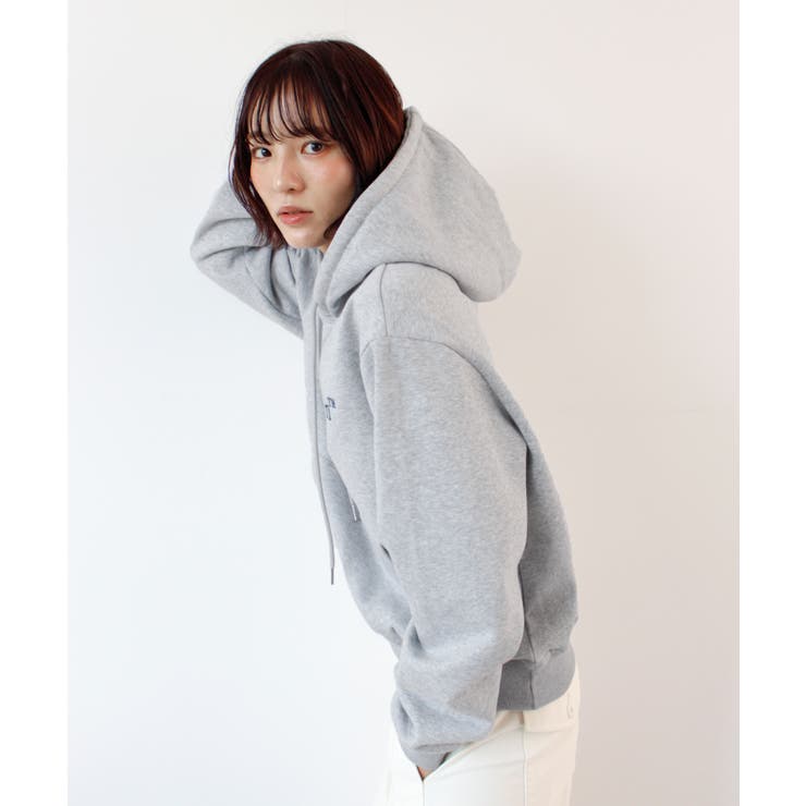 《ABYS》裏起毛であったか。ロゴ刺繡パーカー/フーディ | futier land | 詳細画像28 