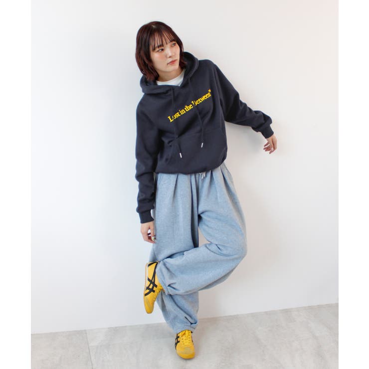 《ABYS》裏起毛であったか。ロゴ刺繡パーカー/フーディ | futier land | 詳細画像16 