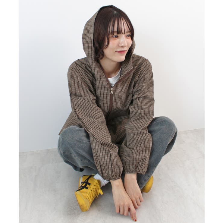 《ABYS》ストリートに映える。チェックジップパーカー/フーディ | futier land | 詳細画像22 