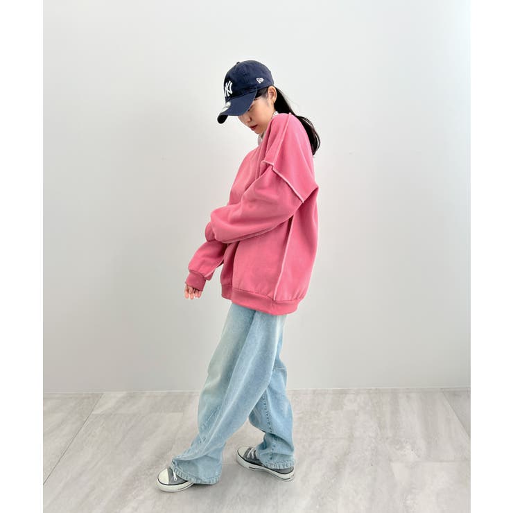 オトナ配色カラー。リンキングスウェットプルオーバー | futier land | 詳細画像64 