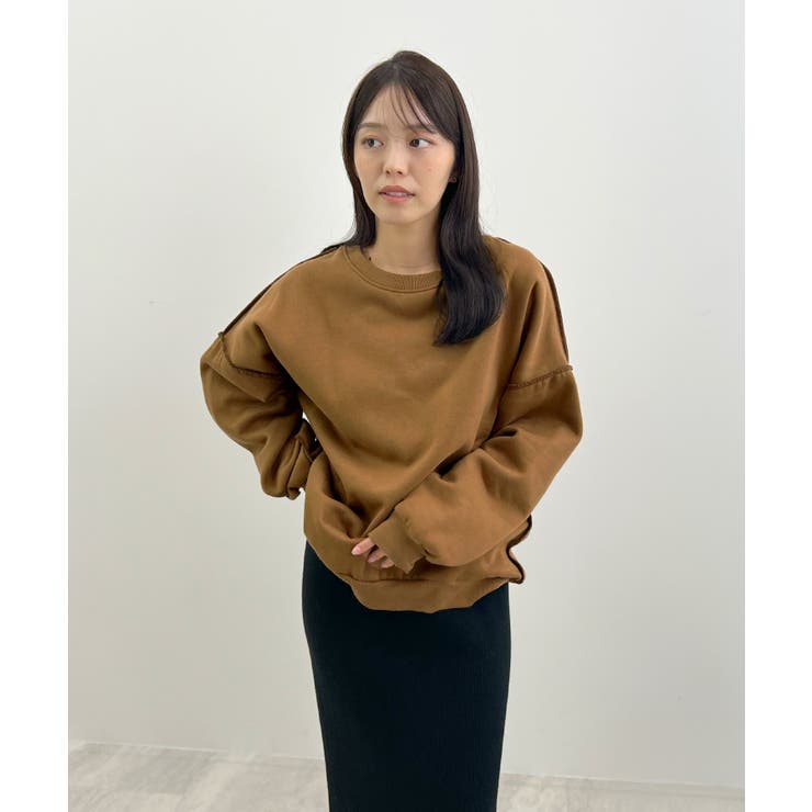 オトナ配色カラー。リンキングスウェットプルオーバー | futier land | 詳細画像47 