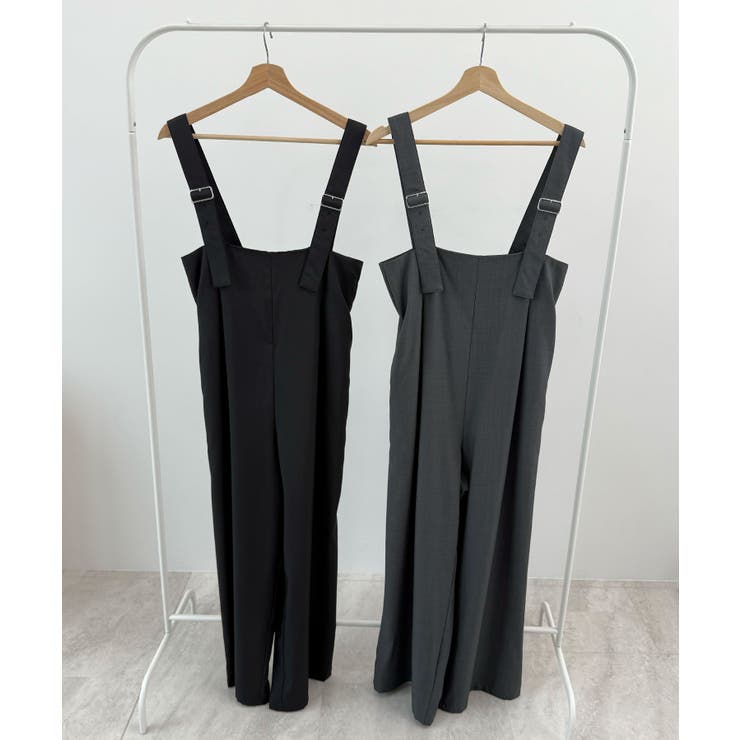 モードなムード香る。ベルトショルダーサロペット | futier land | 詳細画像30 