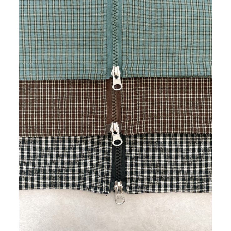 《ABYS》ストリートに映える。チェックジップパーカー/フーディ | futier land | 詳細画像31 