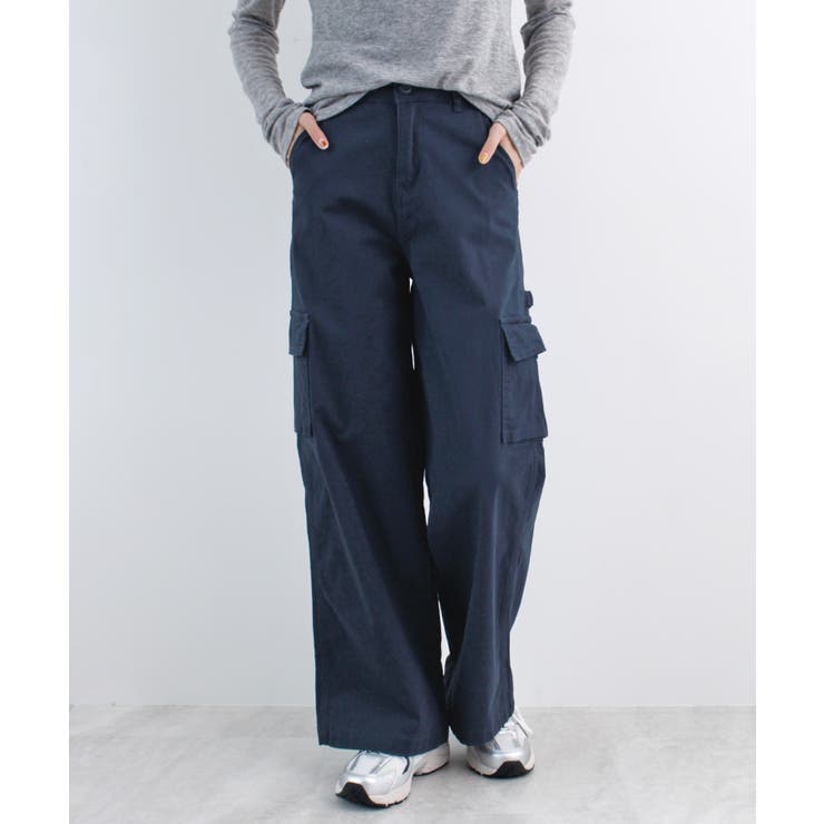《ABYS》ゆるっとキマる、主役ボトム。ワイドカーゴパンツ | futier land | 詳細画像14 