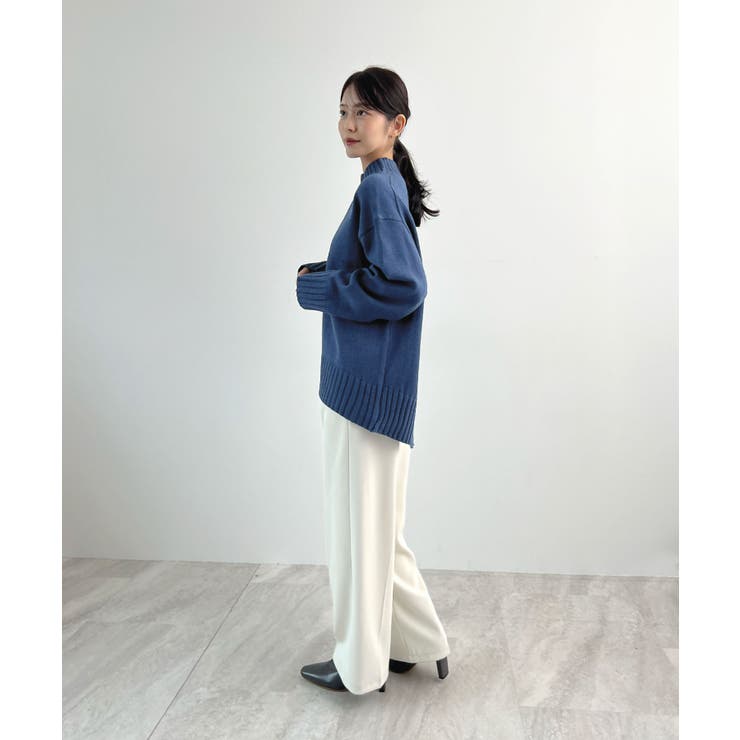 バックスリットオーバーニット | futier land | 詳細画像33 