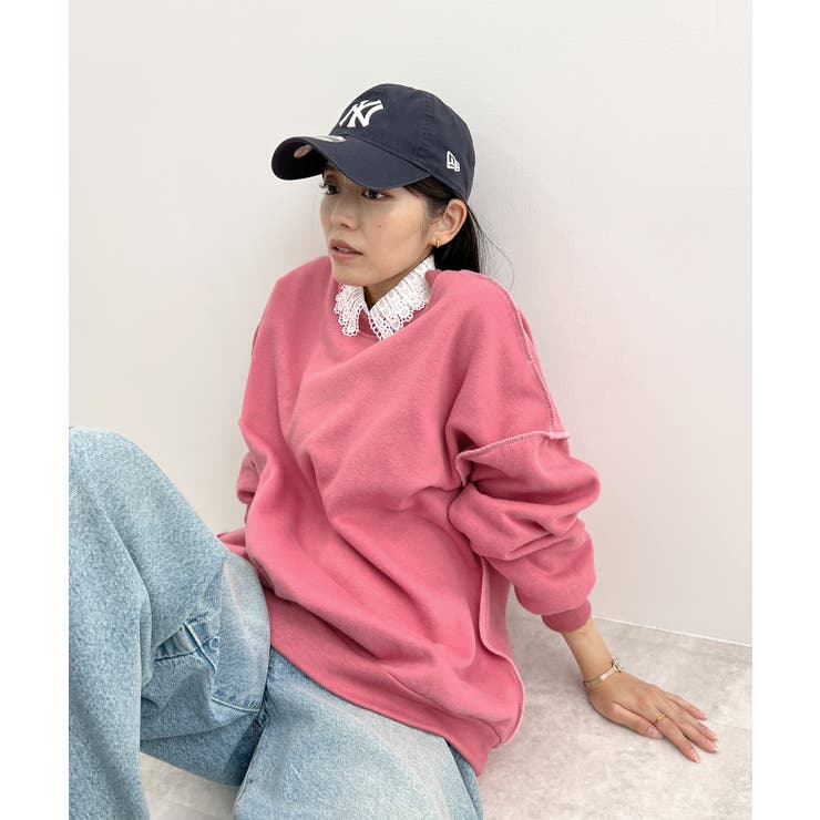 オトナ配色カラー。リンキングスウェットプルオーバー | futier land | 詳細画像68 