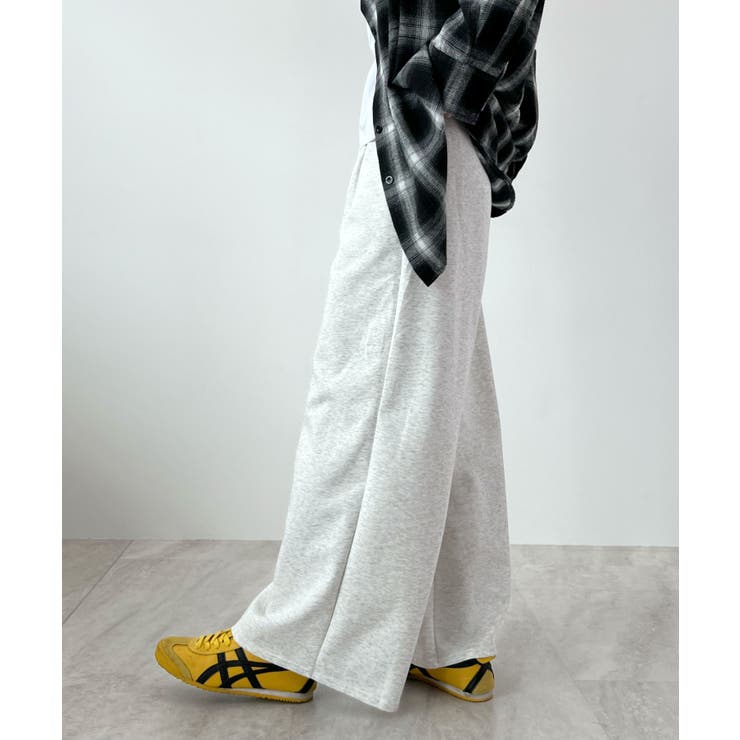 ラフだけど上品。タックスウェットパンツ | futier land | 詳細画像25 