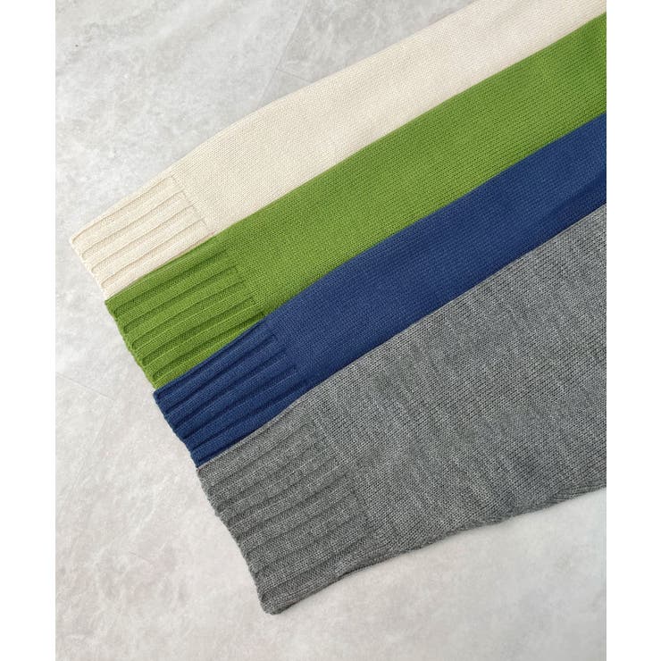 バックスリットオーバーニット | futier land | 詳細画像36 