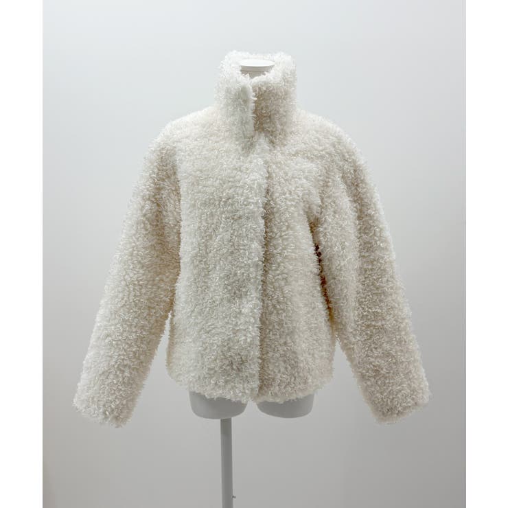 もこもこプードルファー。2wayカラープードルジャケット | futier land | 詳細画像37 