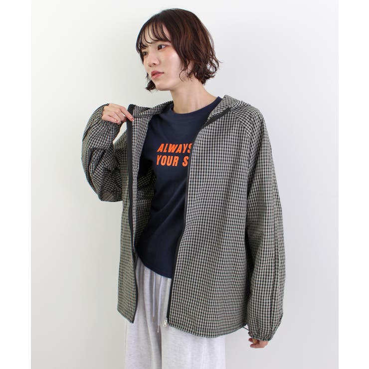 《ABYS》ストリートに映える。チェックジップパーカー/フーディ | futier land | 詳細画像10 