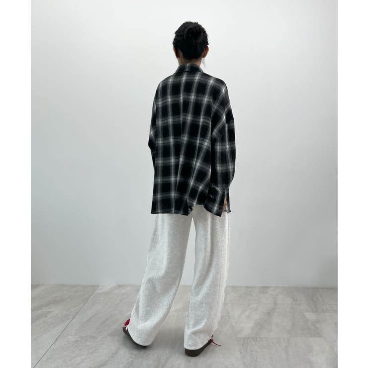 ラフに決まる。裾ドロストカーブスウェットパンツ | futier land | 詳細画像21 