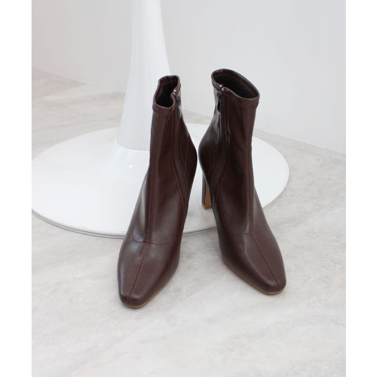 美脚も叶える大人のスタイルアップ。エッジフィットショートブーツ | futier land | 詳細画像64 