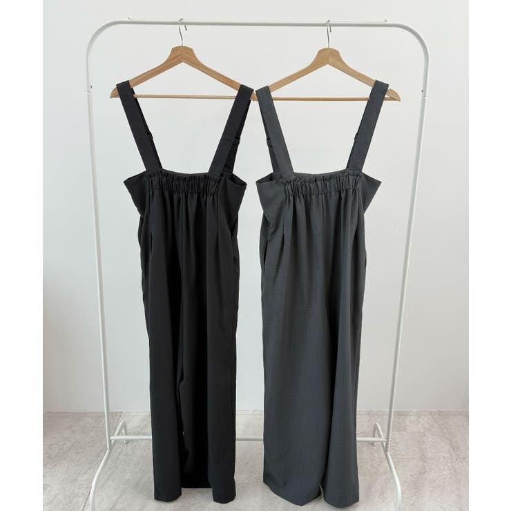 モードなムード香る。ベルトショルダーサロペット | futier land | 詳細画像31 